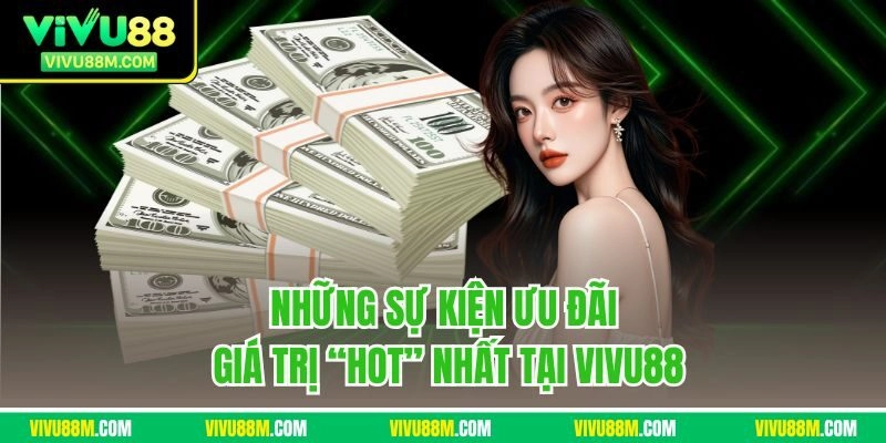 Những sự kiện ưu đãi giá trị “HOT” nhất tại VIVU88