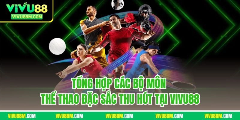 Tổng hợp các bộ môn thể thao đặc sắc thu hút tại VIVU88