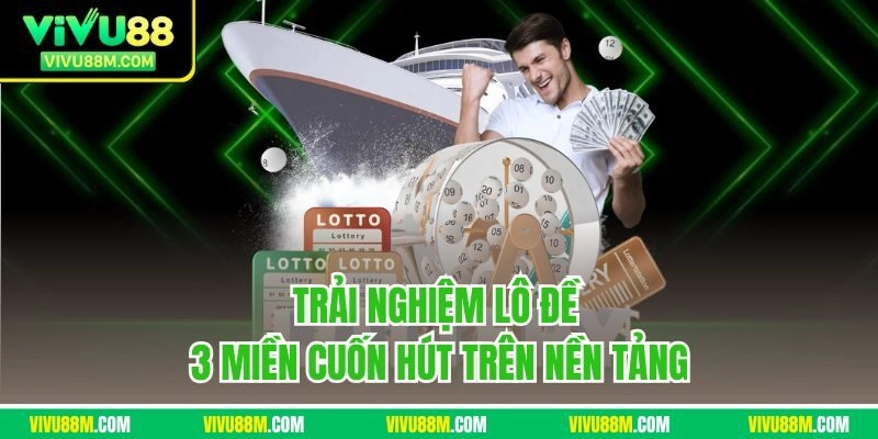 Trải nghiệm lô đề 3 miền cuốn hút trên nền tảng