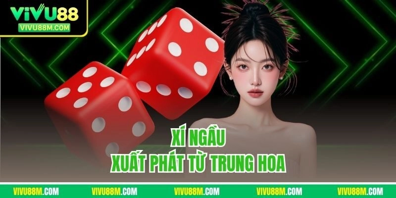 Xí ngầu xuất phát từ Trung Hoa 